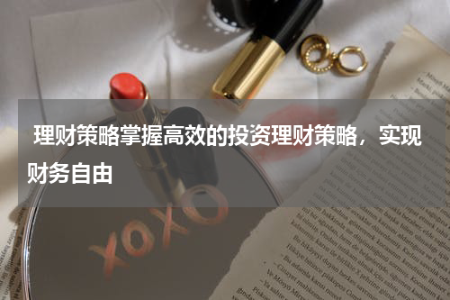  理财策略掌握高效的投资理财策略，实现财务自由