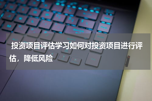  投资项目评估学习如何对投资项目进行评估，降低风险