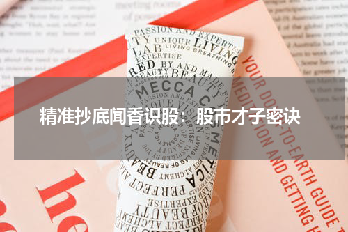  精准抄底闻香识股：股市才子密诀