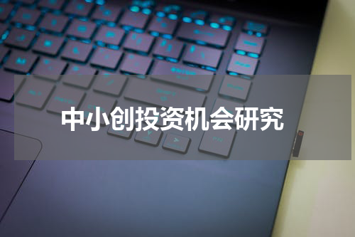  中小创投资机会研究