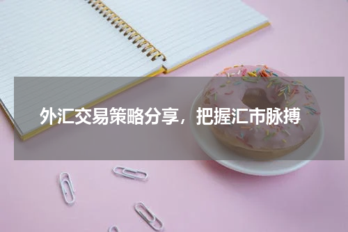  外汇交易策略分享，把握汇市脉搏