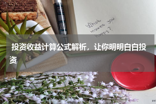  投资收益计算公式解析，让你明明白白投资 