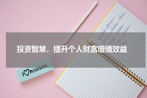  投资智慧，提升个人财富增值效益