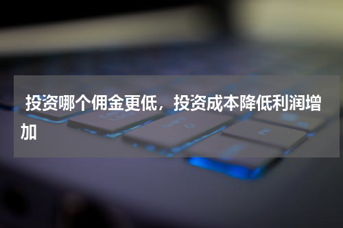  投资哪个佣金更低，投资成本降低利润增加
