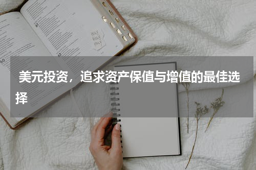  美元投资，追求资产保值与增值的最佳选择