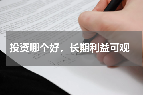  投资哪个好，长期利益可观