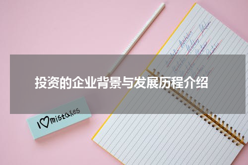  投资的企业背景与发展历程介绍