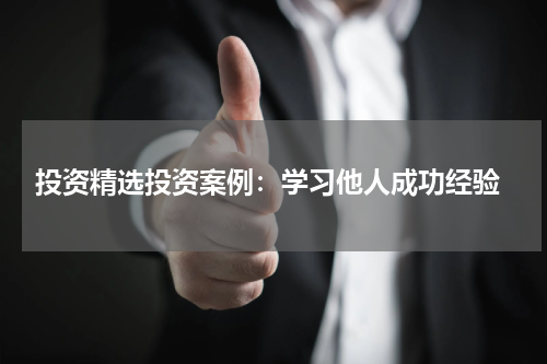 投资精选投资案例：学习他人成功经验