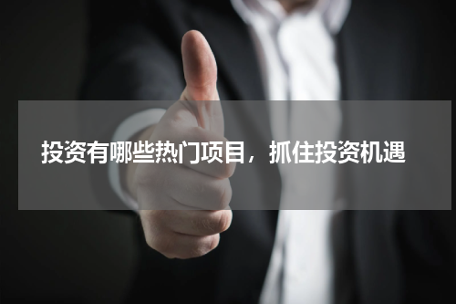  投资有哪些热门项目，抓住投资机遇