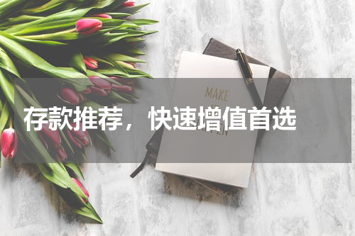  存款推荐，快速增值首选 