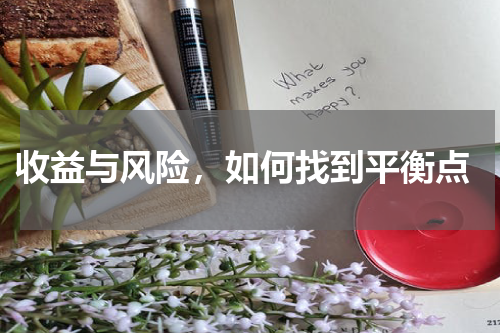  收益与风险，如何找到平衡点