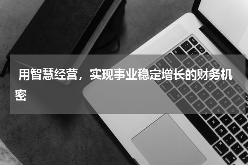 用智慧经营，实现事业稳定增长的财务机密