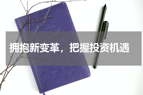  拥抱新变革，把握投资机遇