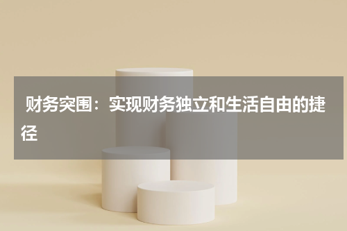 财务突围：实现财务独立和生活自由的捷径