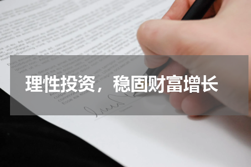  理性投资，稳固财富增长