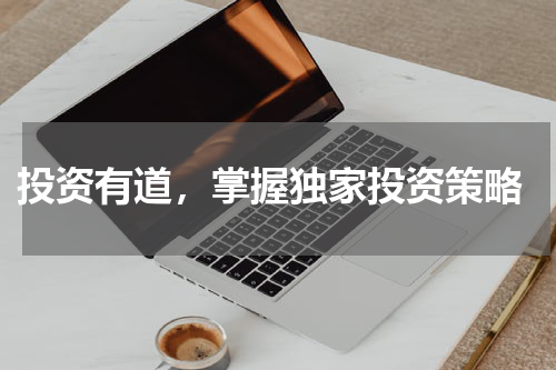  投资有道，掌握独家投资策略