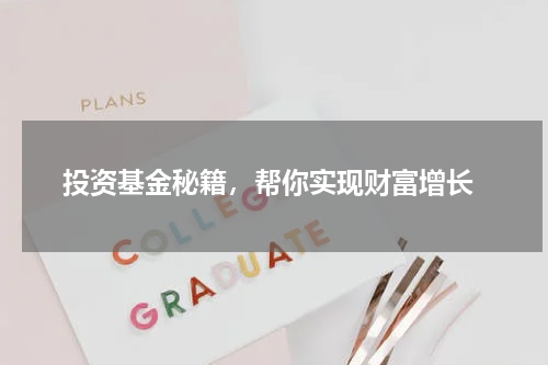  投资基金秘籍，帮你实现财富增长