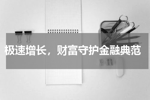  极速增长，财富守护金融典范