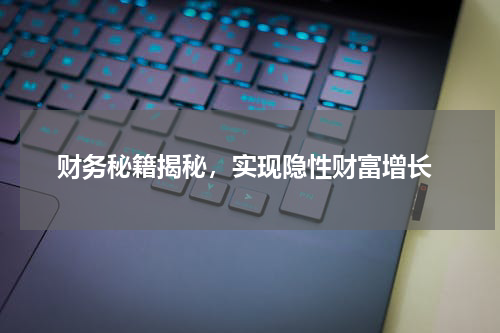 财务秘籍揭秘，实现隐性财富增长