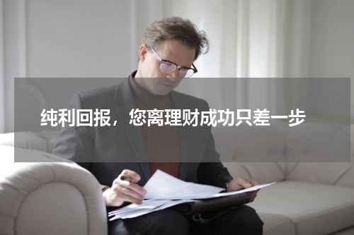  纯利回报，您离理财成功只差一步