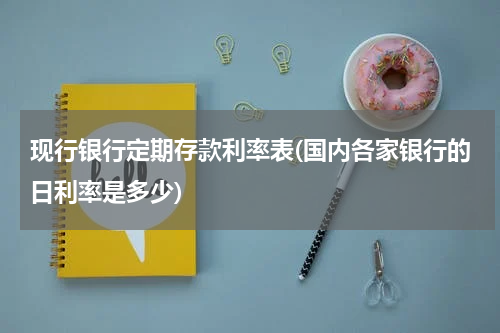 现行银行定期存款利率表(国内各家银行的日利率是多少)