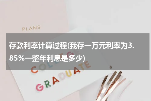 存款利率计算过程(我存一万元利率为3.85%一整年利息是多少)