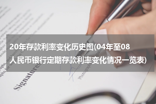20年存款利率变化历史图(04年至08人民币银行定期存款利率变化情况一览表)