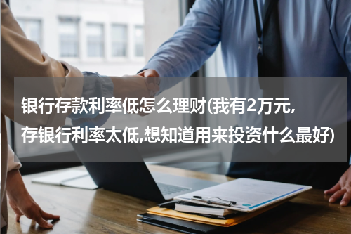 银行存款利率低怎么理财(我有2万元, 存银行利率太低,想知道用来投资什么最好)