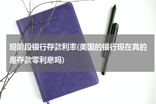 现阶段银行存款利率(美国的银行现在真的是存款零利息吗)